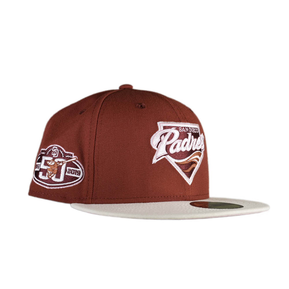 New Era Caps San Diego Padres 59FIFTY Fitted Hat White/Red