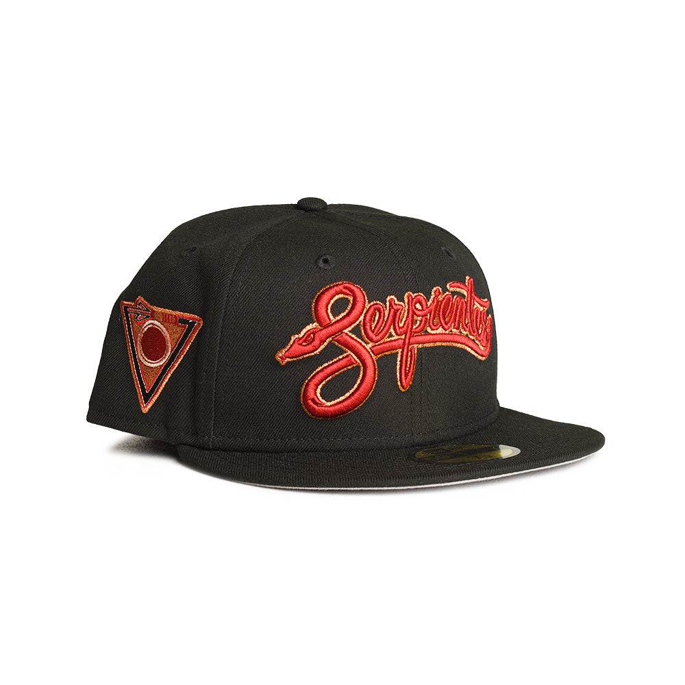 New Era Arizona Diamondbacks Black Metallic Serpientes Two Tone Edition  59Fifty Fitted Hat