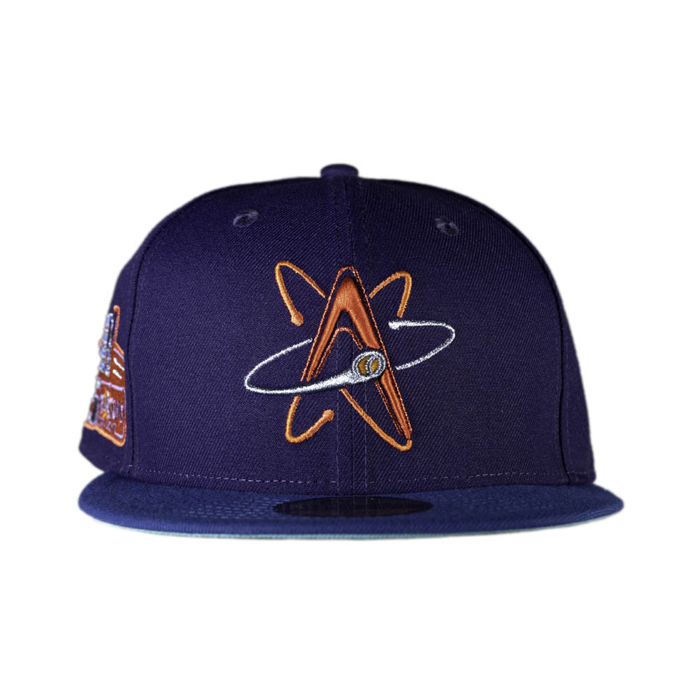 Tampa Bay Rays LOGO BLOOM SIDE-PATCH Navy-Sky Fitted Hat