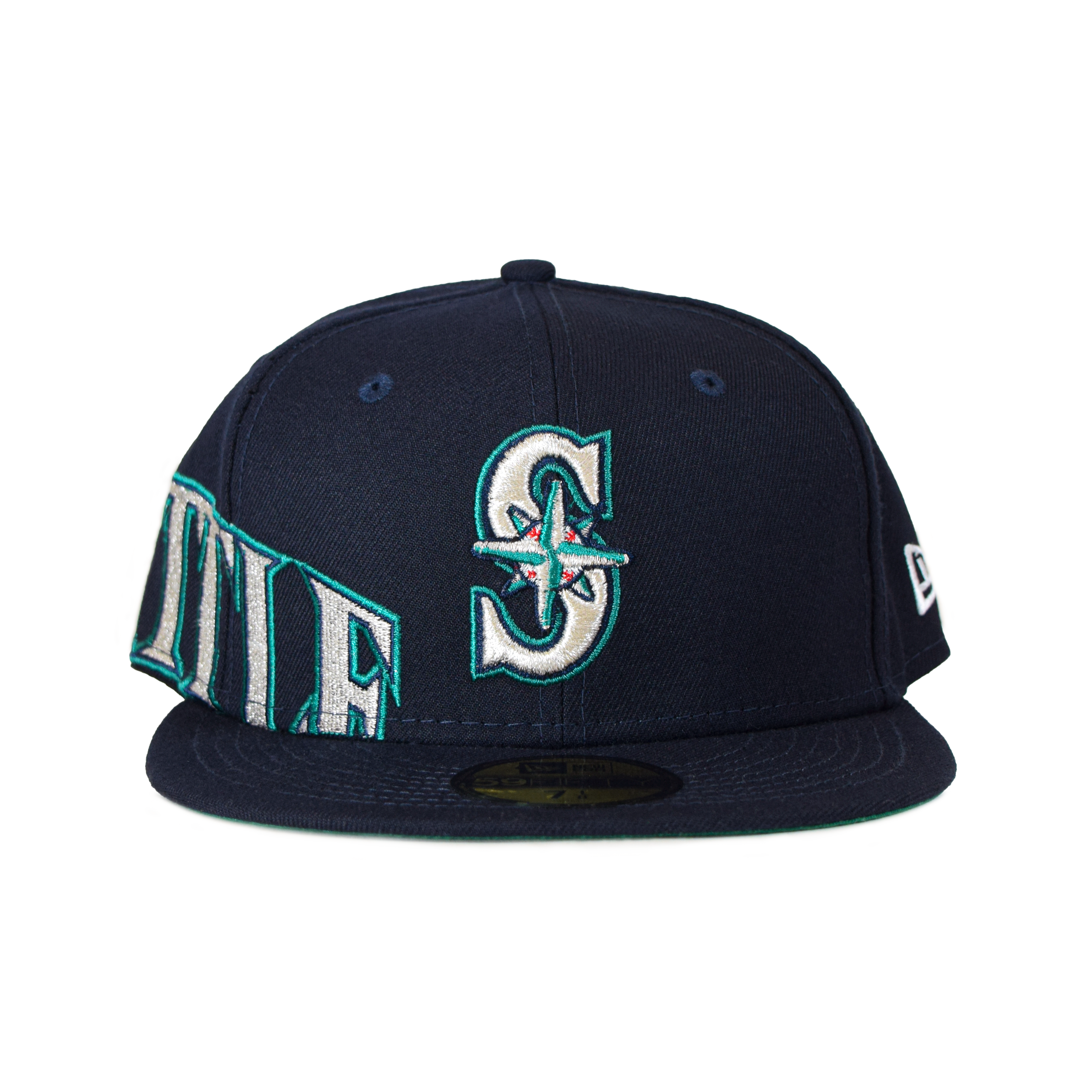 New Era Side Split 59FIFTY Seattle Mariners Fitted Hat 7