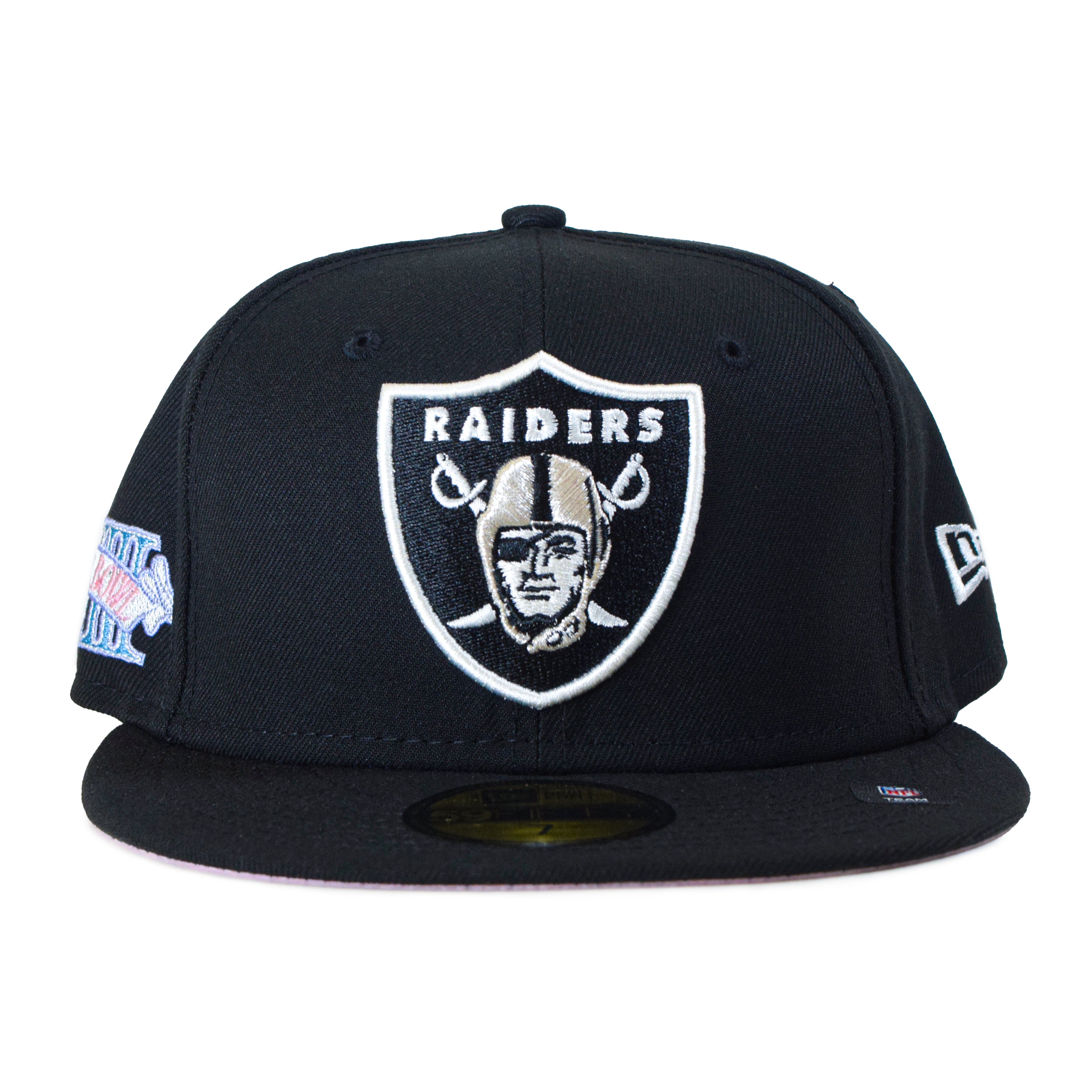 New Era Las Vegas Raiders 59FIFTY Gray Pop Fitted 7 1/8