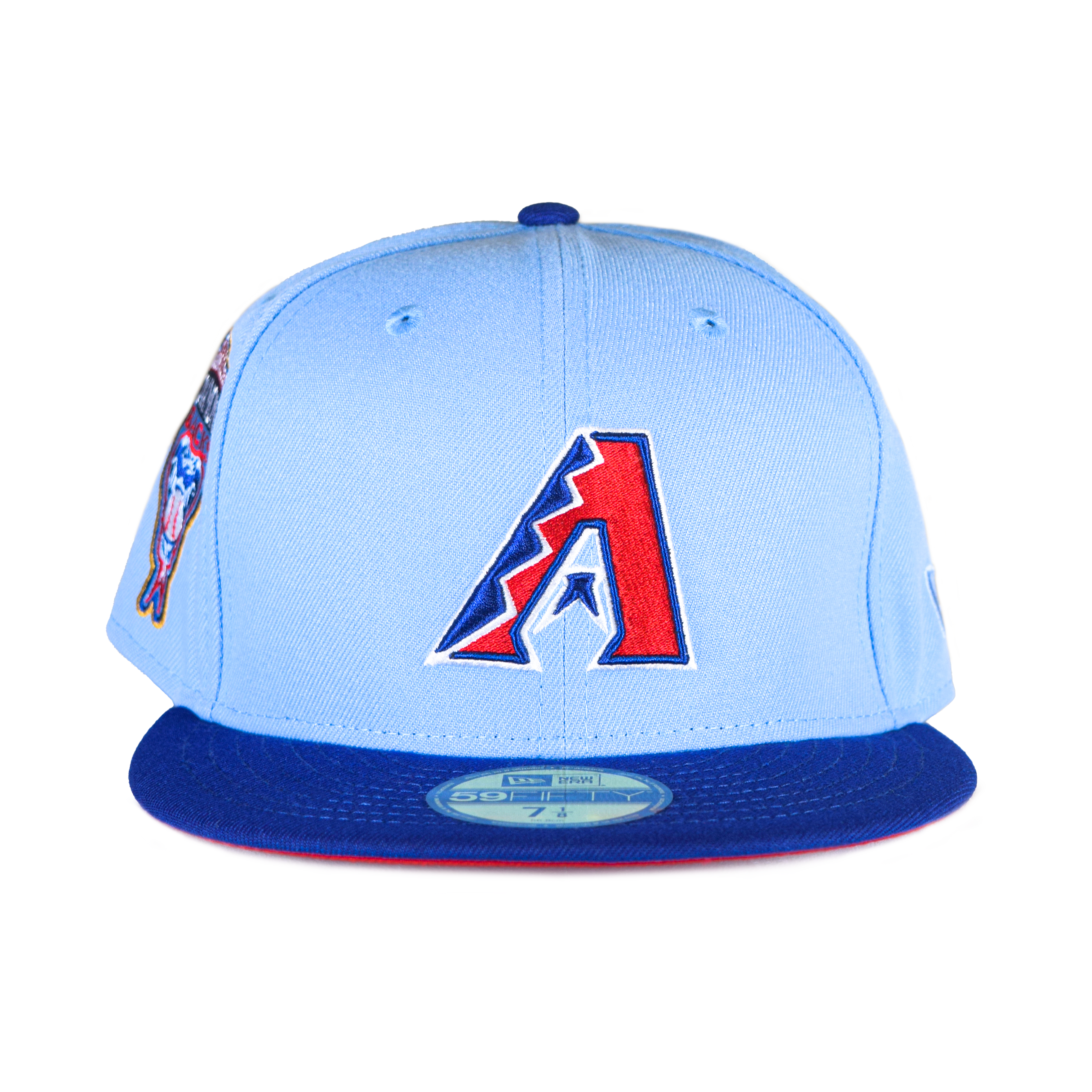 7 1/4 Cap City Arizona Diamondbacks Script Vegas Gold TwoTone Fitted Hat  59fifty