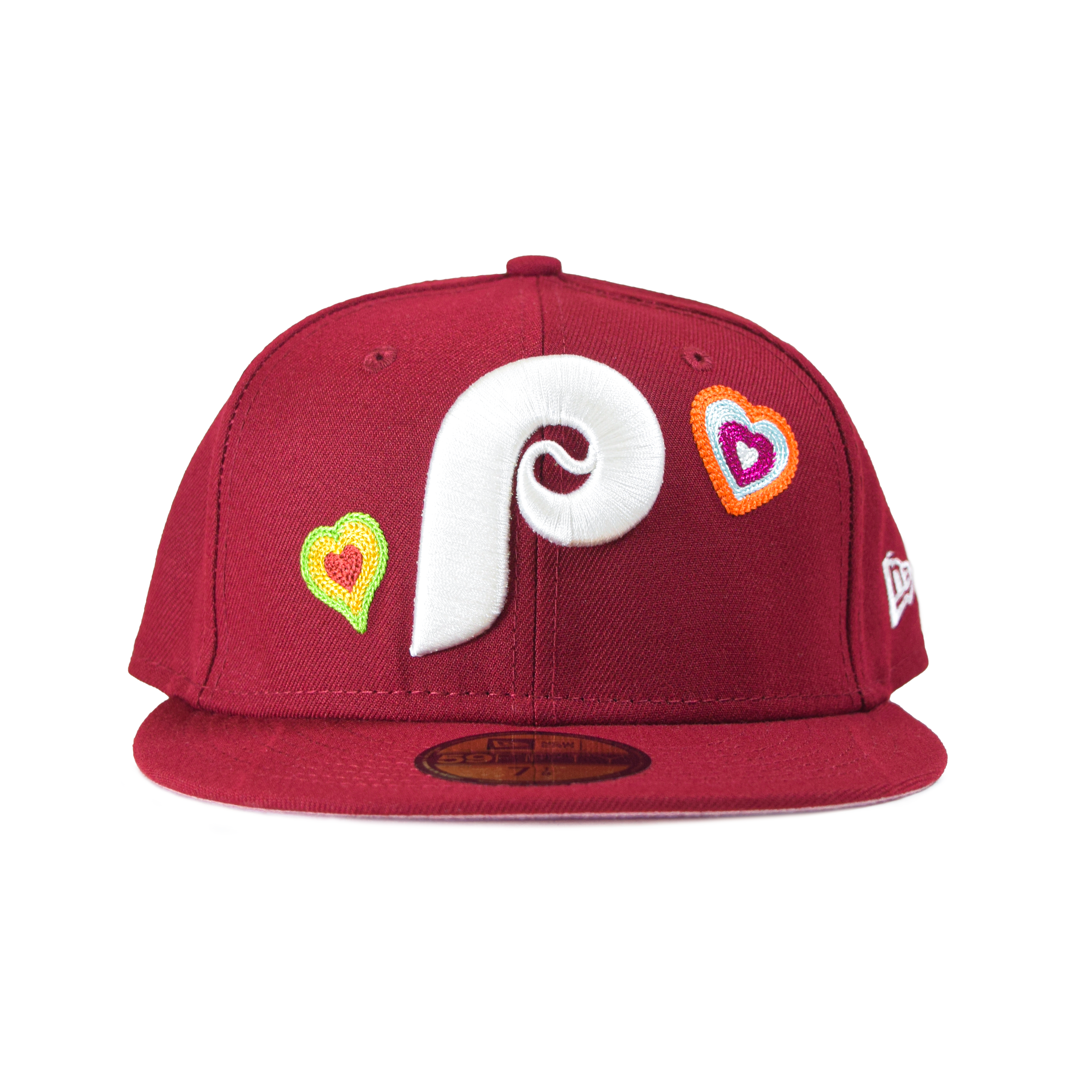 Philadelphia Phillies LETTERMAN SIDE-PATCH Fitted Hat
