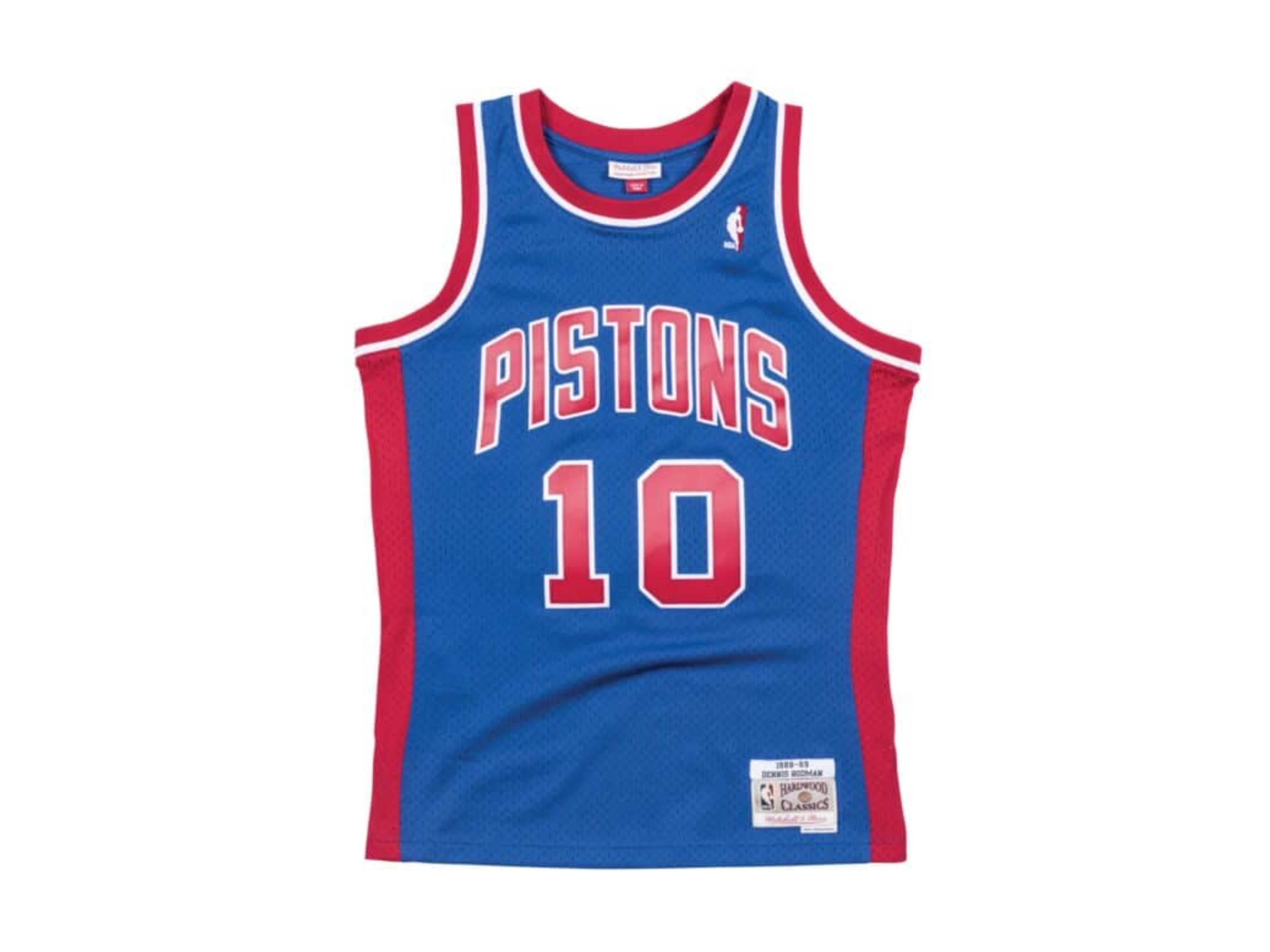Allen Iverson Detroit Pistons Mitchell & Ness Hardwood Classics Swingman  Jersey - Red