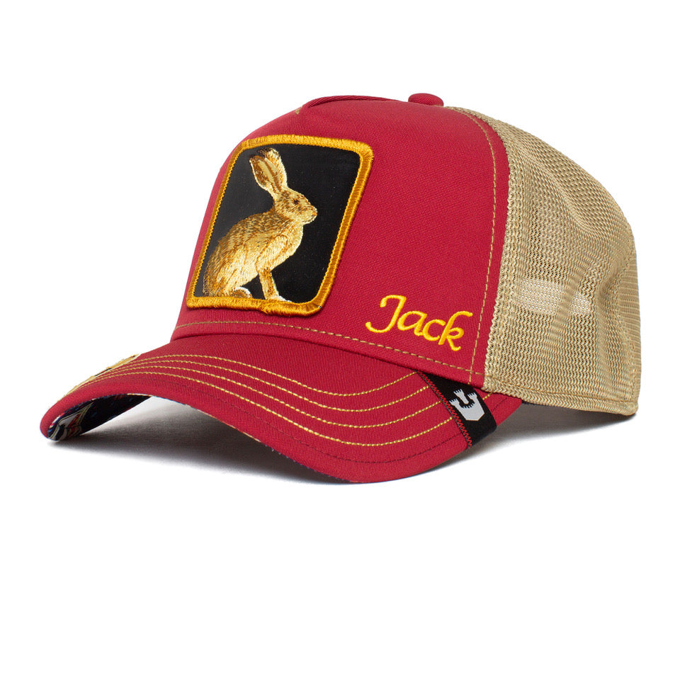 Goorin Bros Trucker Snapback: Jacked [Red]