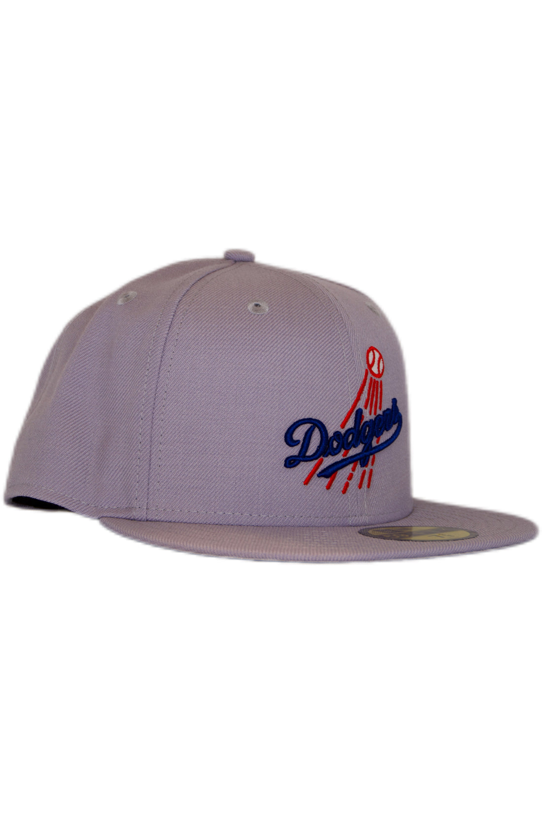 New Era 59Fifty Fitted Cap: Los Angeles Dodgers [Grey]