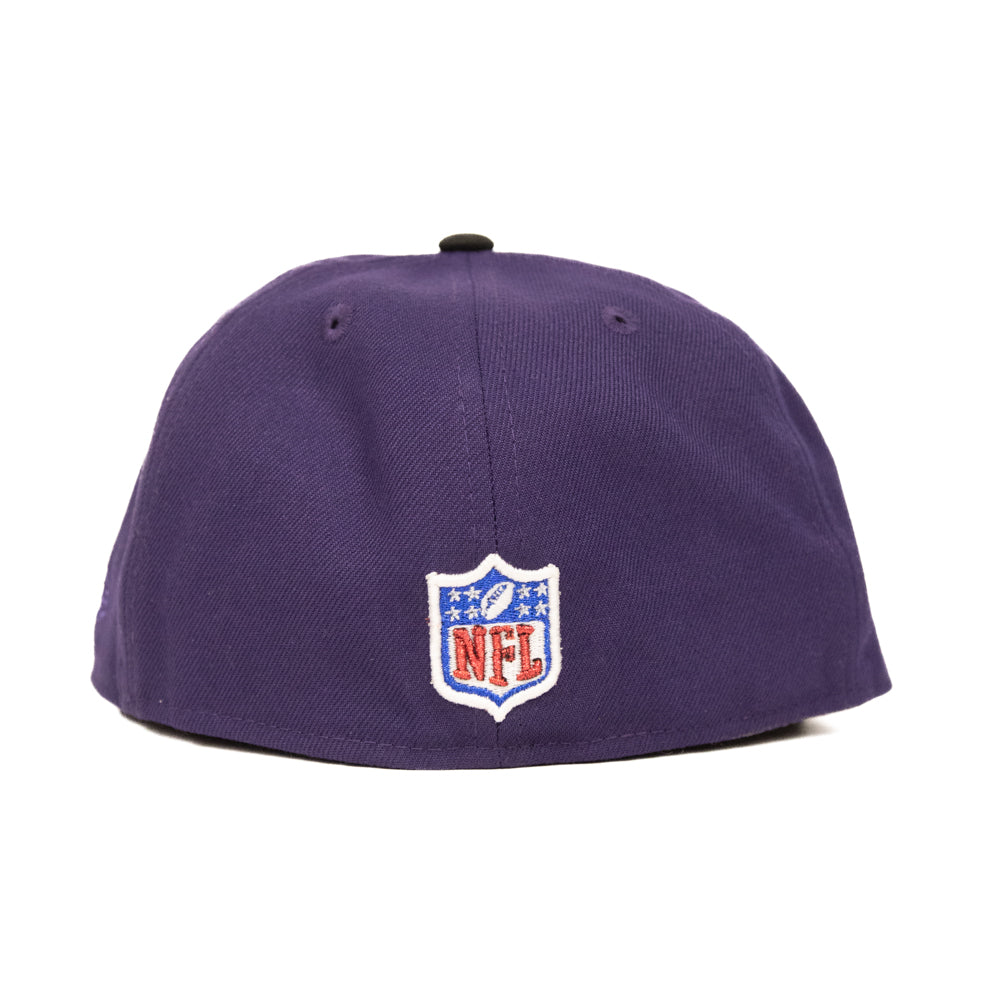 New Era 59Fifty Fitted Cap: Baltimore Ravens [20th Aniv]