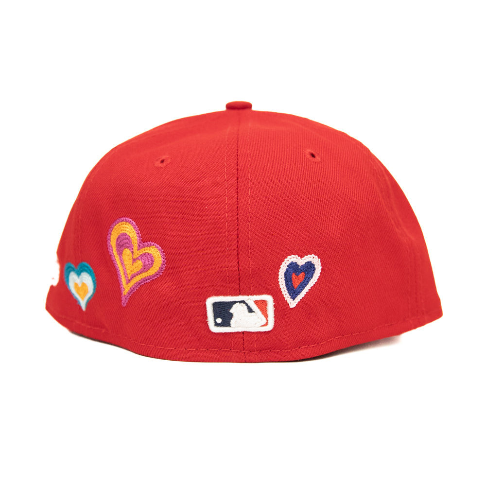 New Era 59Fifty Fitted Cap: St. Louis Cardinals  [Hearts]