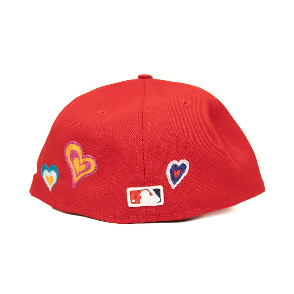 New Era 59Fifty Fitted Cap: Washington Nationals [Hearts]