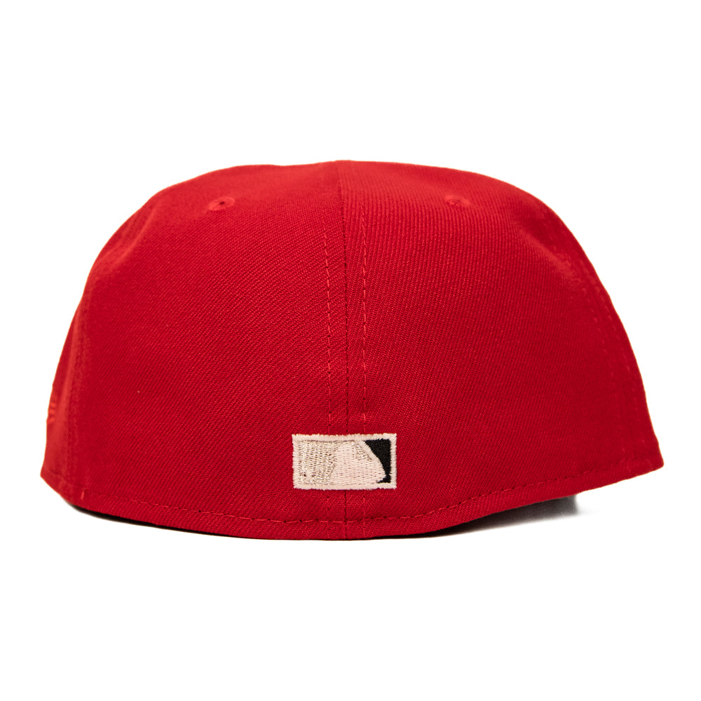 New Era 59Fifty Fitted Cap: Cleveland Indians [Campus Cross Town]