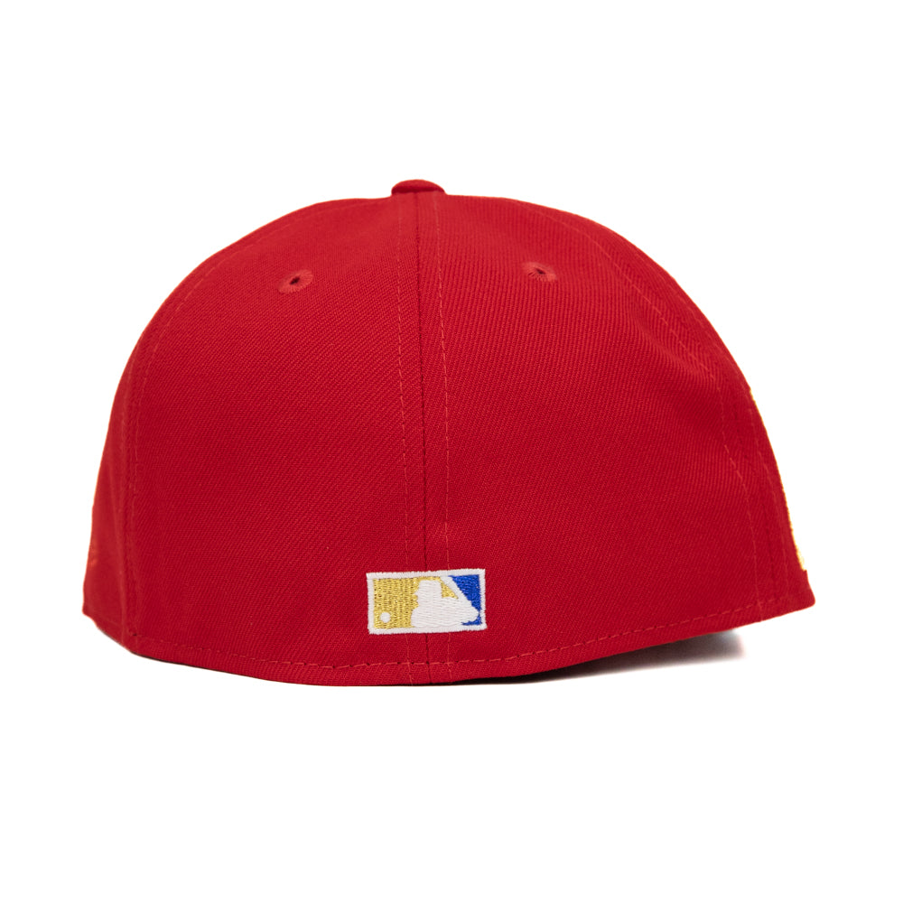 New Era 59Fifty Fitted Cap: Cincinnati Reds [Mascot x Gold]