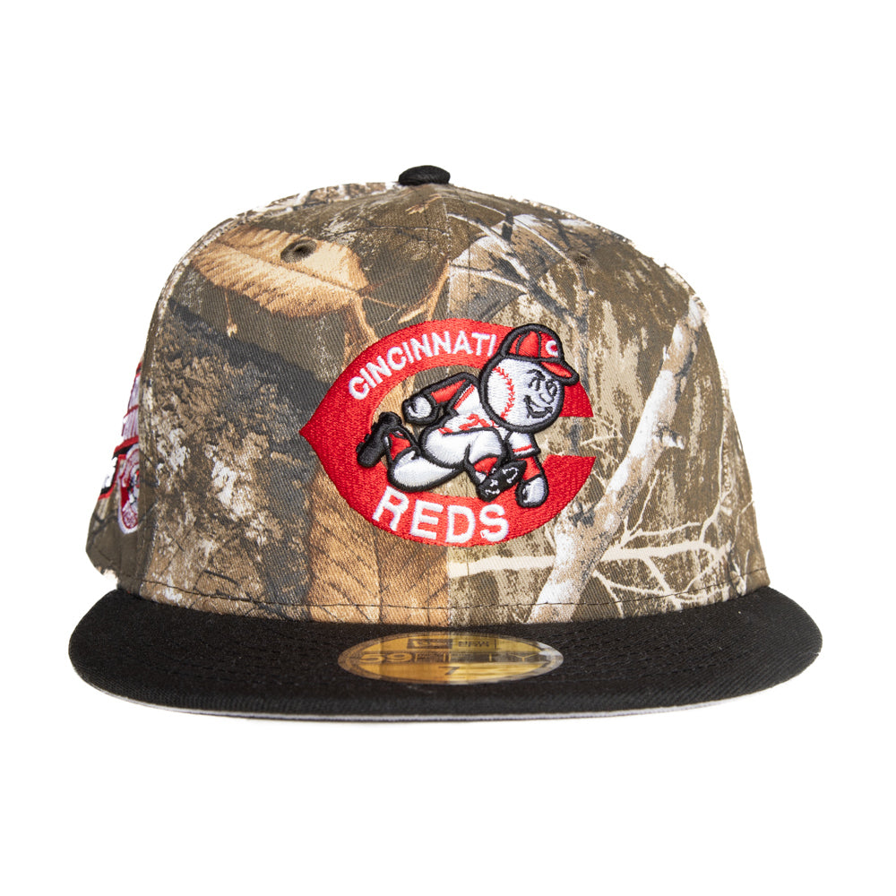 New Era 59Fifty Fitted Cap Cincinnati Reds Opening Sunday Real Tree