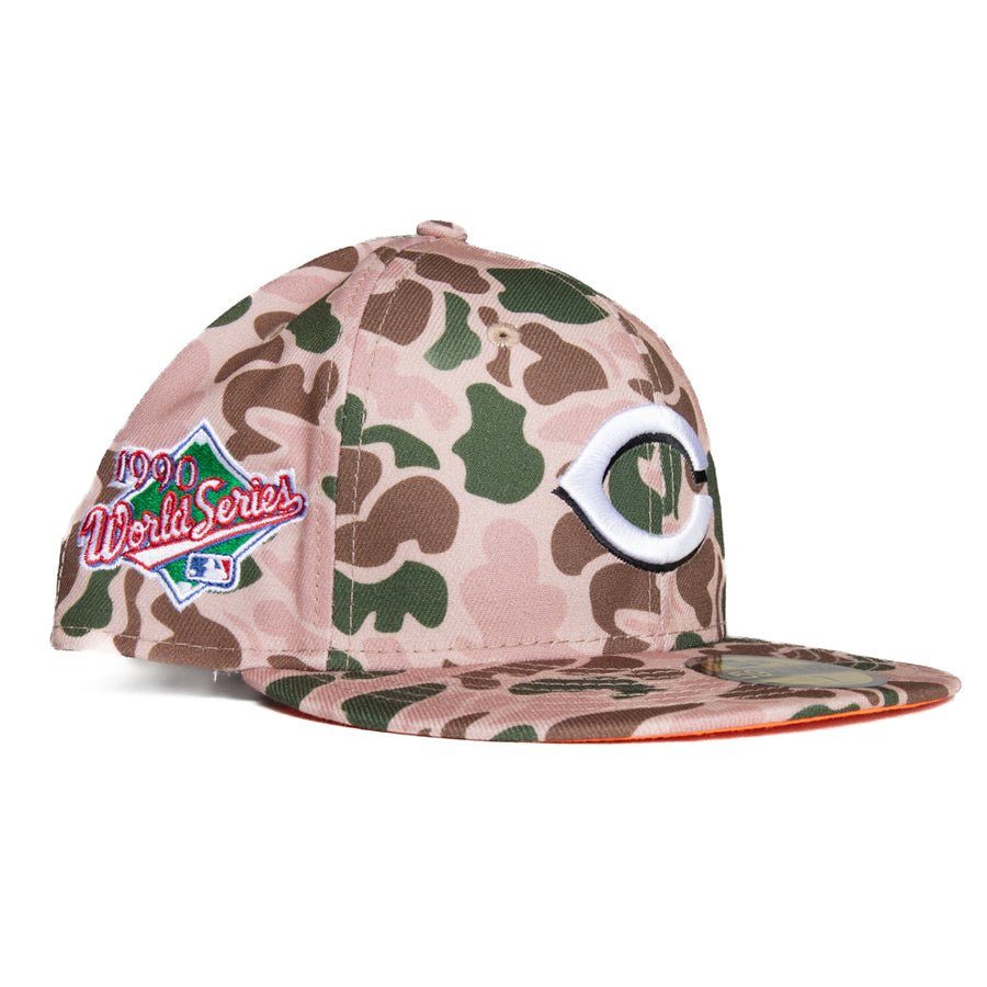 New Era Cincinnati Reds 59Fifty Fitted - Duck Camo – Capanova