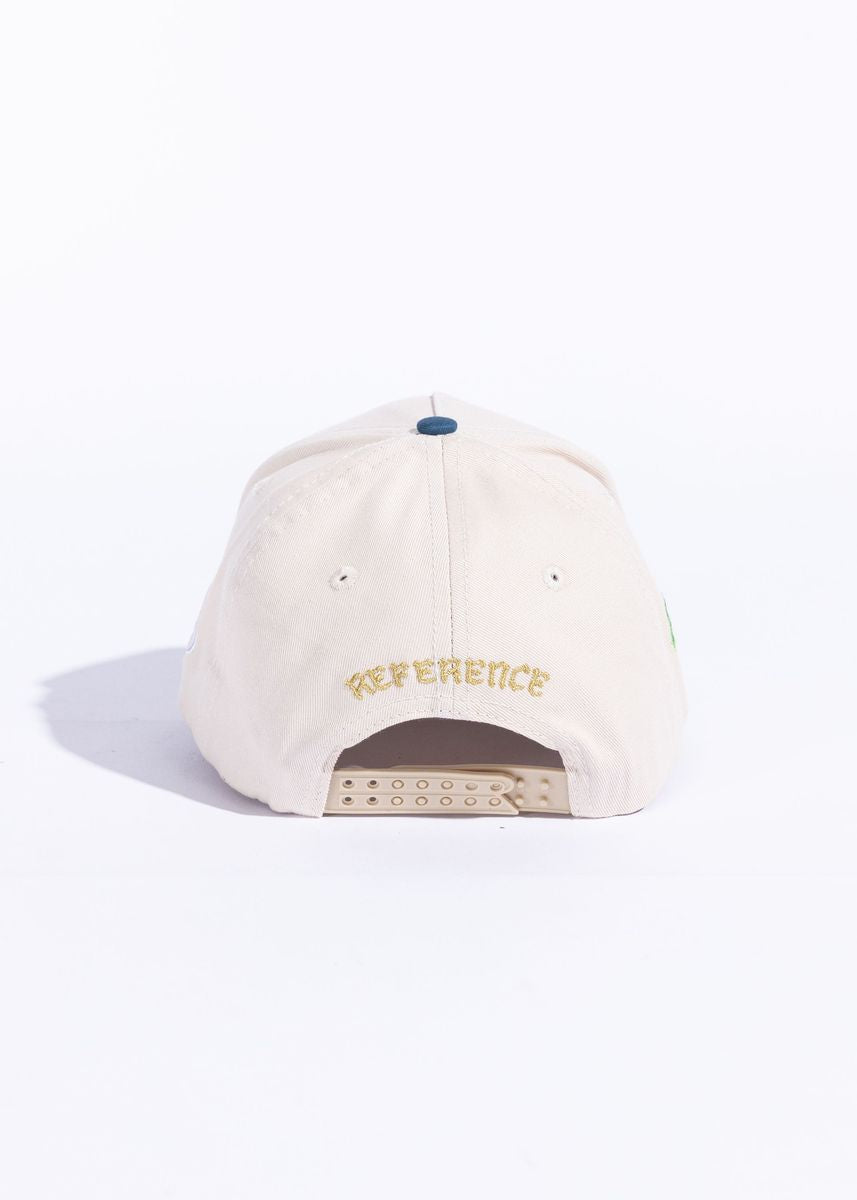 Reference Paradise LA Snapback - Cream/Oxford Blue