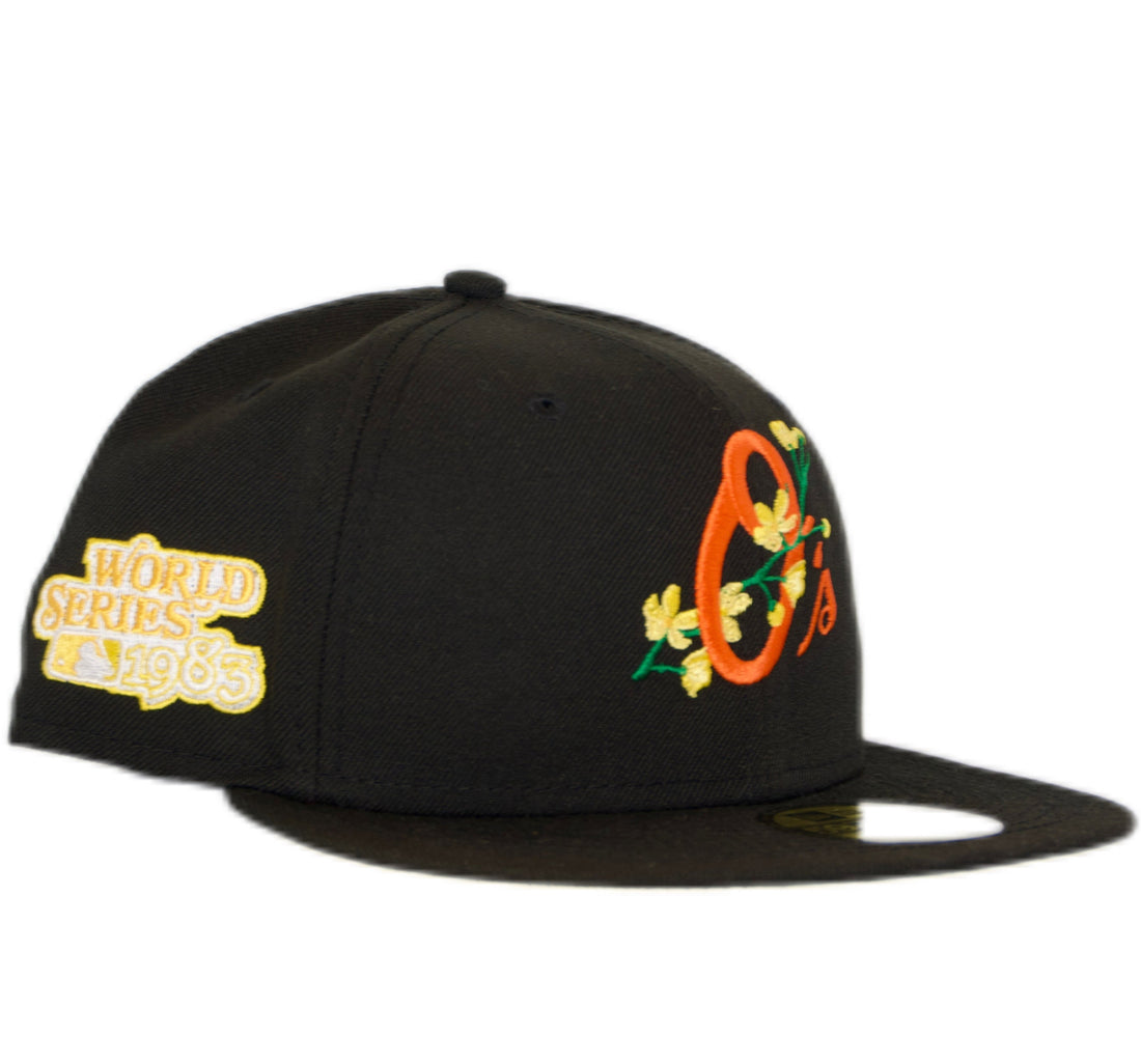 New Era 59Fifty Fitted Cap: Baltimore Orioles [Side Bloom]