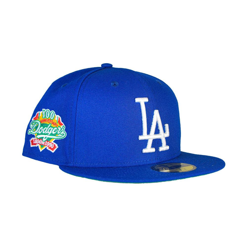 New Era 59Fifty Fitted Cap: Los Angeles Dodgers [100 Yrs]