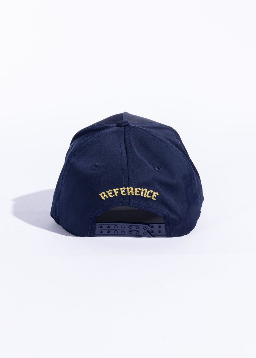 Reference New York Snapback - Satin Navy