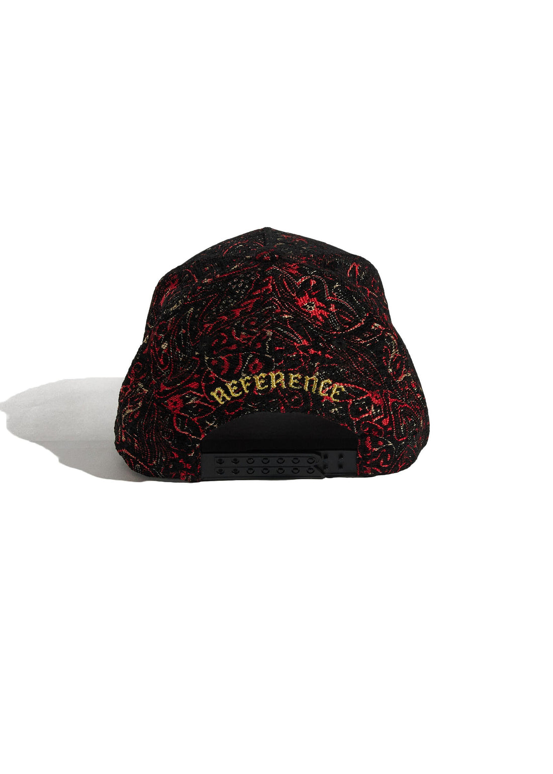 Reference Trucker Snapback: Luxe [Red/Gold Multi]