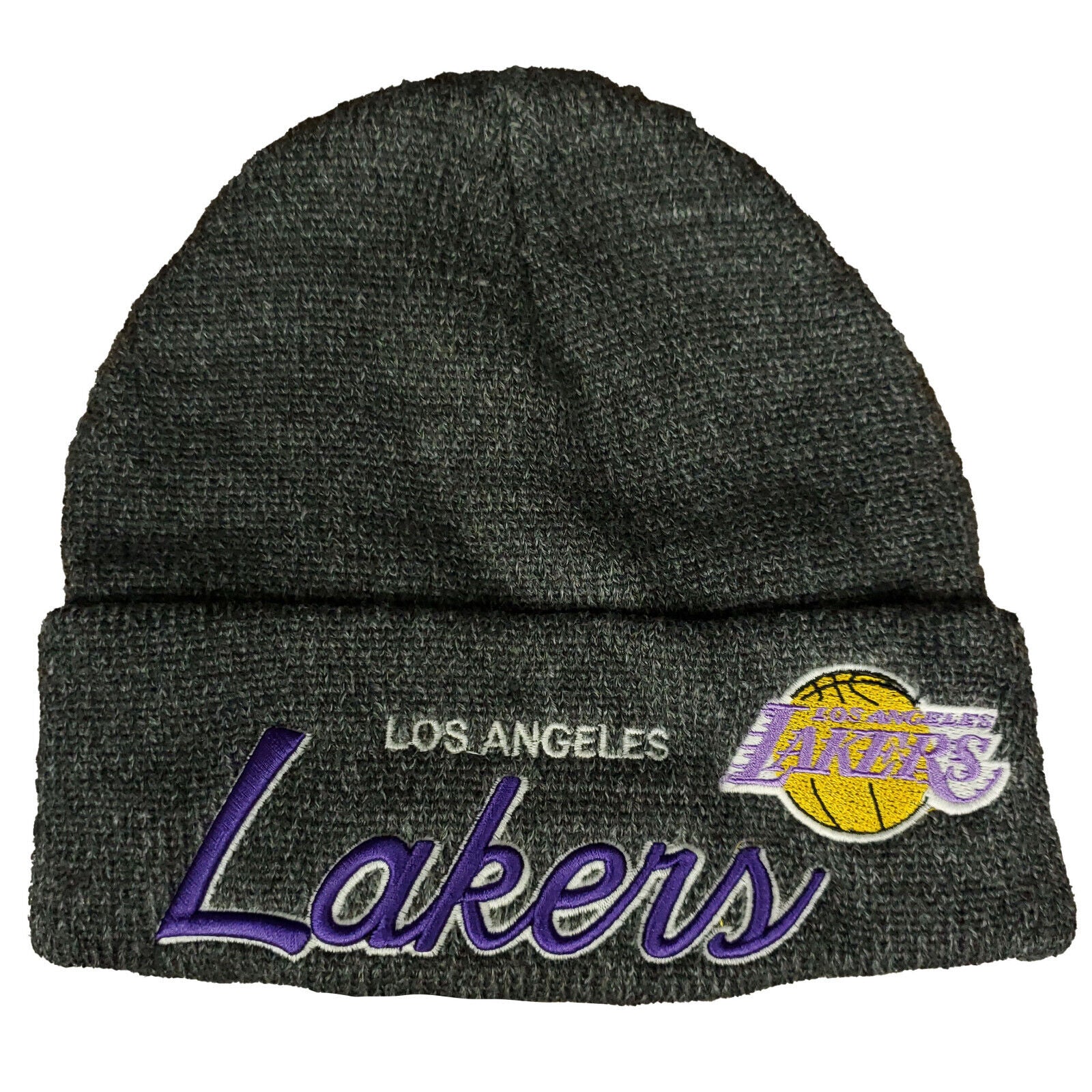 Mitchell & Ness Los Angeles Lakers Glow in the Dark Beanie – Capanova