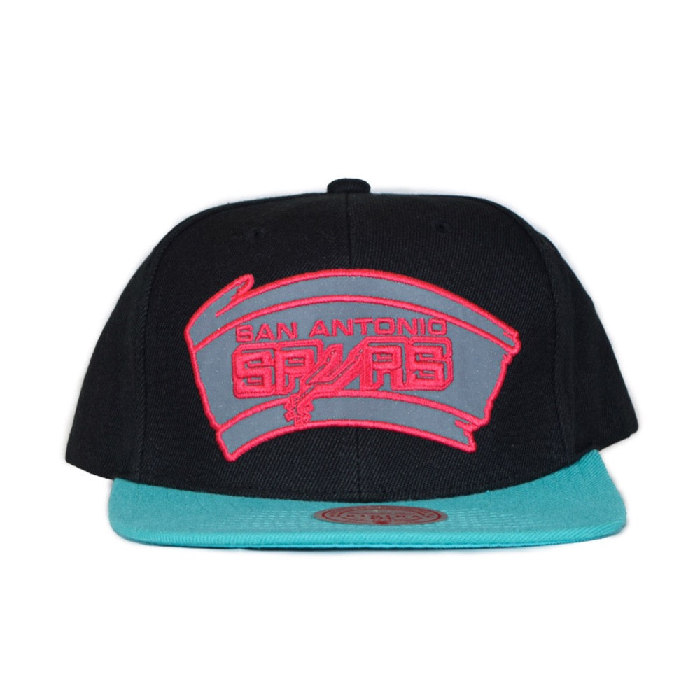 Mitchell & Ness Snapback: San Antonio Spurs [Reflective]