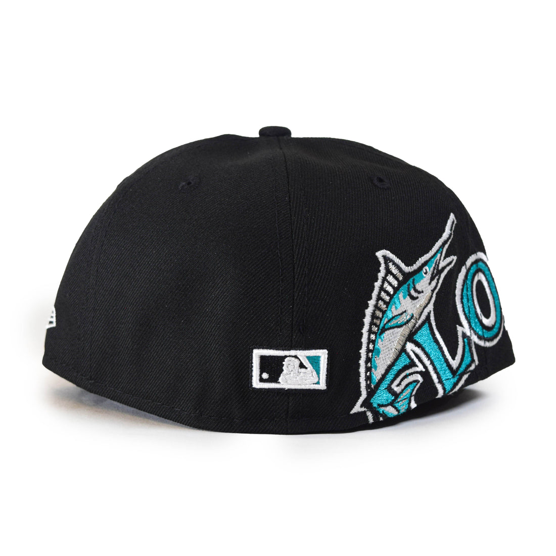 New Era 59Fifty Fitted Cap: Florida Marlins [Side Split]