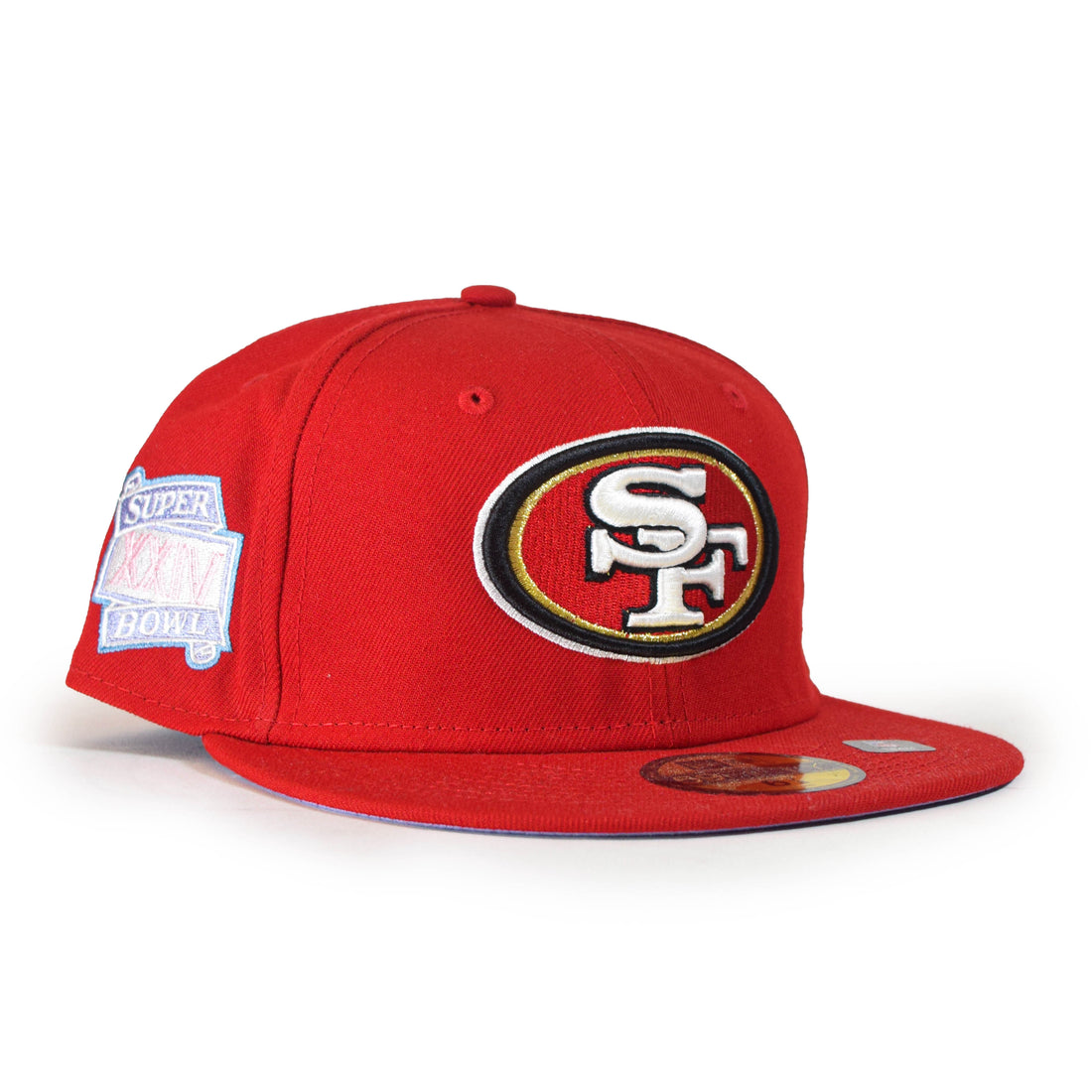 New Era 59Fifty Fitted Cap: San Francisco 49ers [Pop Sweat]