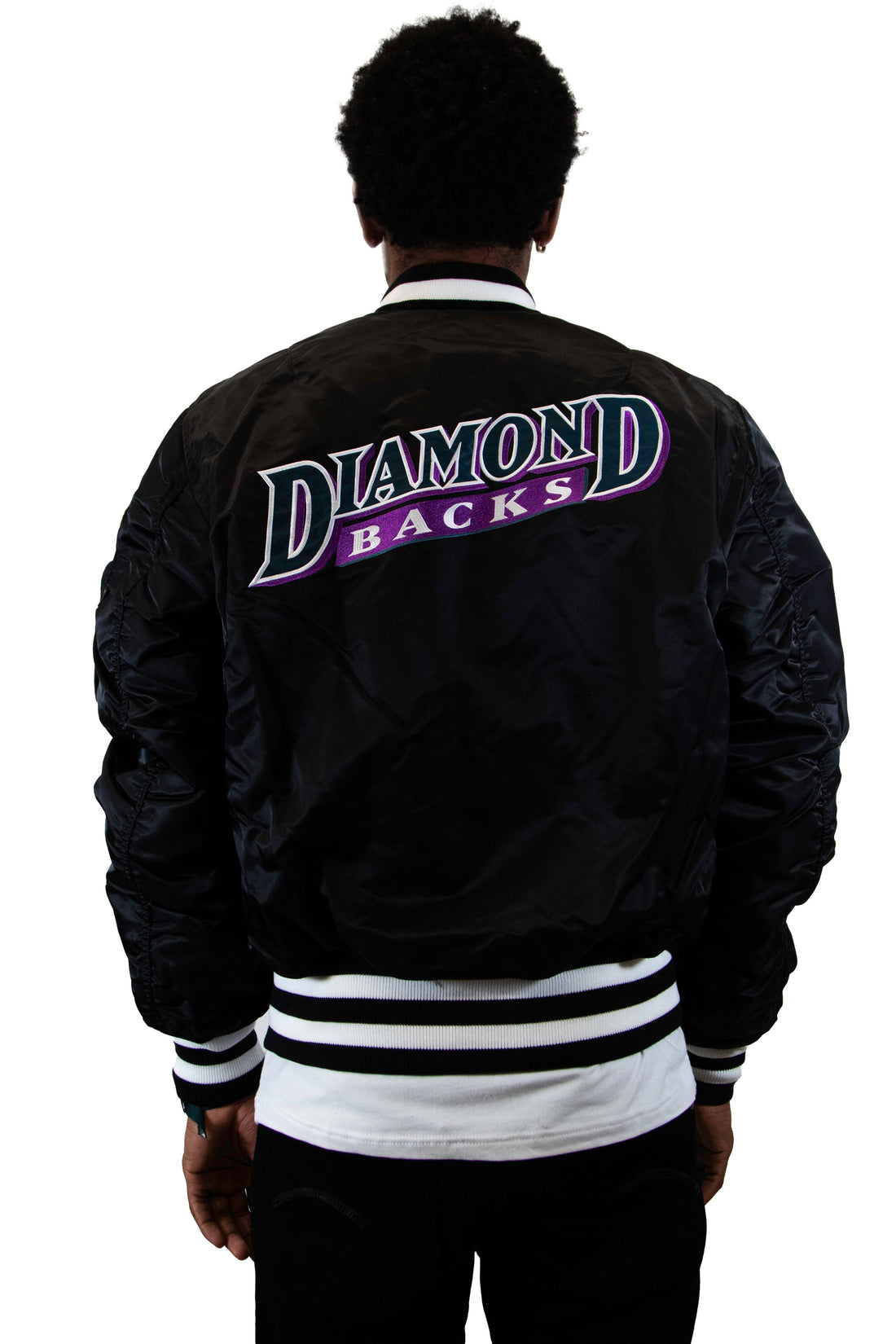 New Era: Alpha Industries MA-1 Bomber Jacket [Arizona Diamondbacks]