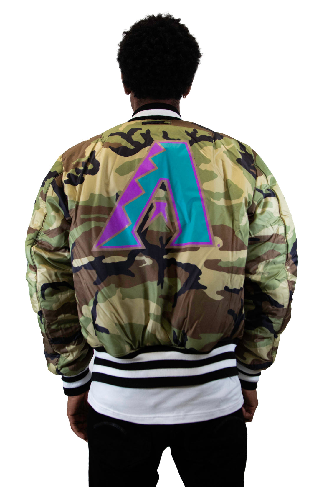 New Era: Alpha Industries MA-1 Bomber Jacket [Arizona Diamondbacks]