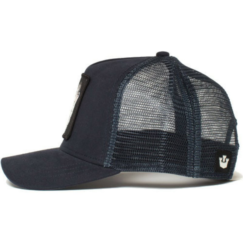 Goorin Bros Trucker Snapback:  Lone Wolf [Navy]